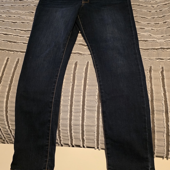 crown & ivy Denim - Crown & Ivy Dark Indigo Straight Leg Jeans